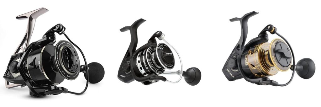 Saltwater Spinning Reel combined image