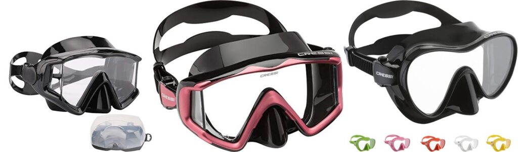 Scuba Diving Mask combined image