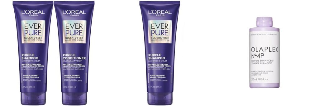 Shampoo For Bleached Hair combined image