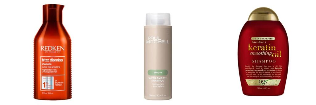 Shampoo For Frizz combined image