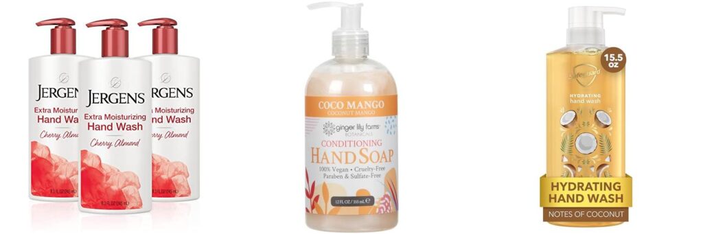 Smelling Hand Soap combined image