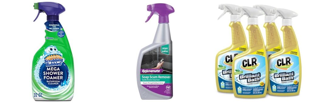 Soap Scum Removers combined image