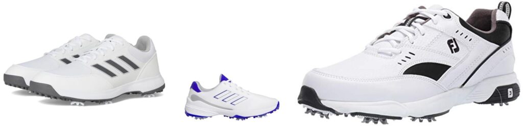 Spiked Golf Shoes combined image