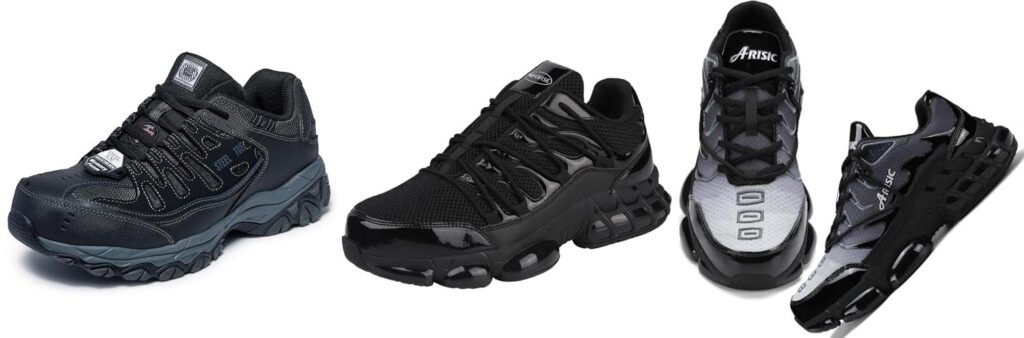 Steel Toe Sneakers combined image