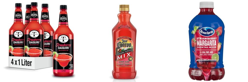 Strawberry Margarita Mix combined image