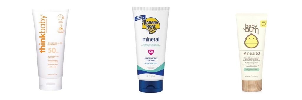 Sunblock For Pregnancy combined image