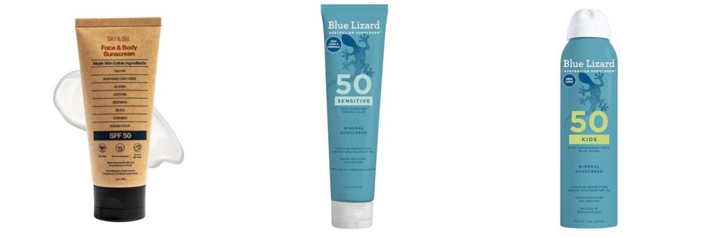 Sunscreen Non Toxic combined image