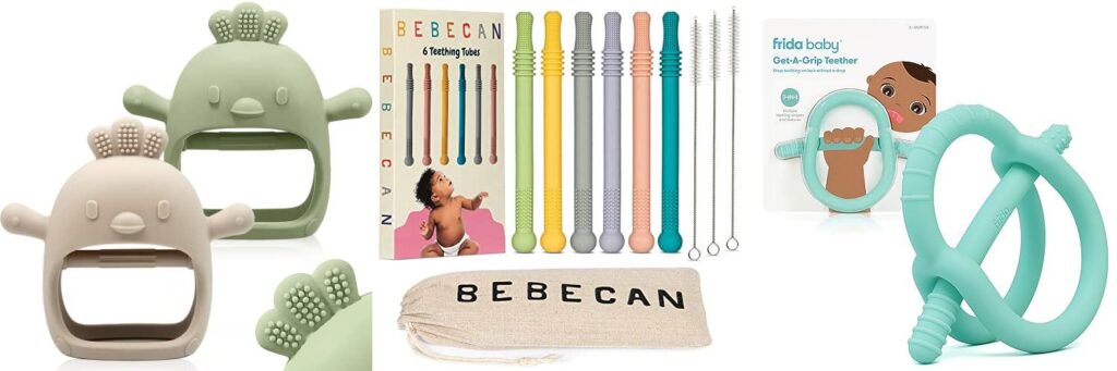 Teethers For Baby combined image