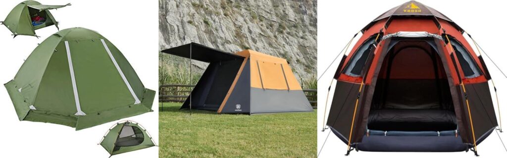Tent For Winter Camping combined image