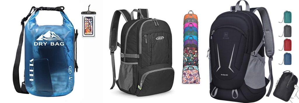 Top 5 Waterproof Knapsacks: Your Ultimate Adventure Companion 2 Waterproof Knapsack combined image