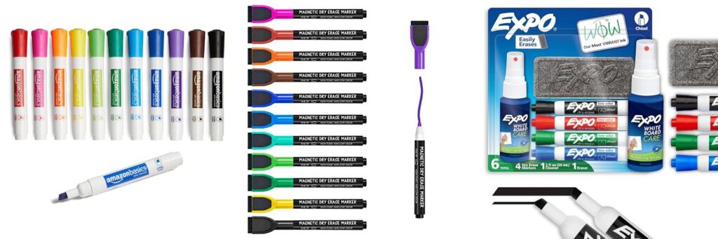 Whiteboard Markers combined image