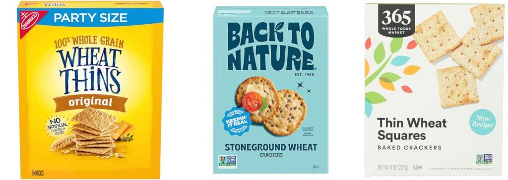 Whole Wheat Crackers combined image