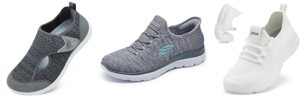 Wide Shoes For Women combined image