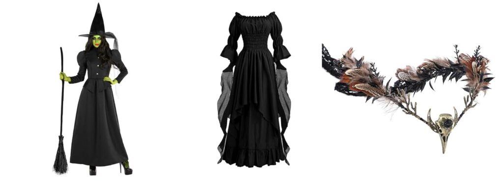WomenS Witch Costume combined image