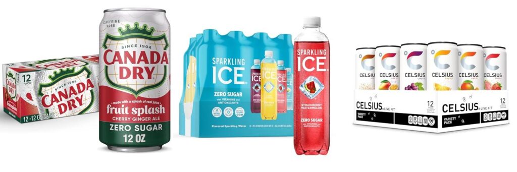 0 Calorie Drinks combined image