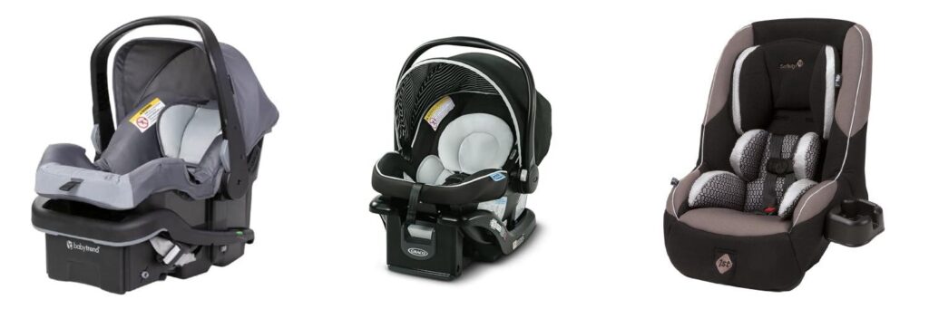 Affordable Infant Car Seat combined image