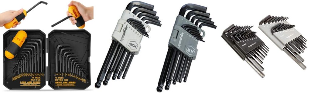 Allen Key Set combined image