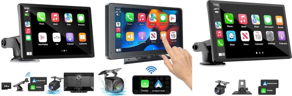 Apple Carplay Screen combined image