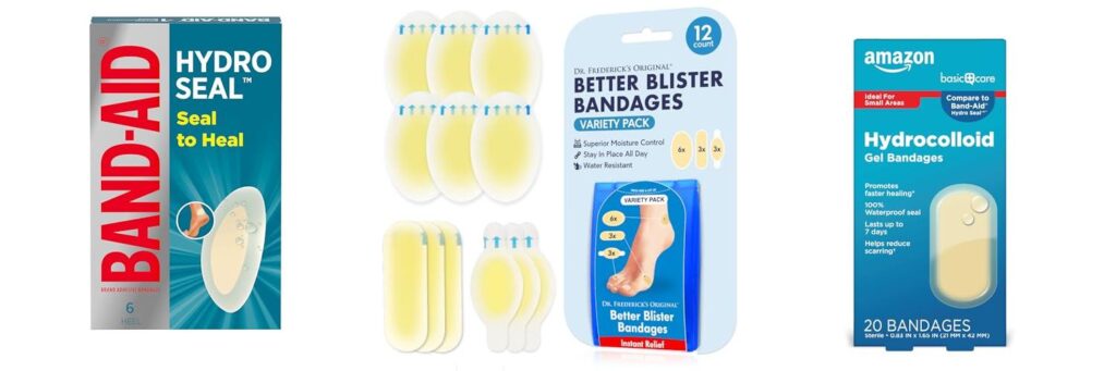 Bandages For Blisters combined image