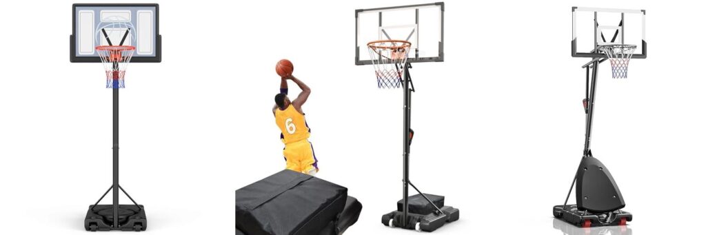 Basketball Hoop Outdoor combined image