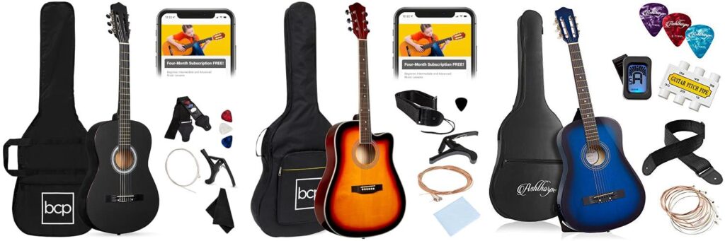 Beginner Guitar For Adults combined image
