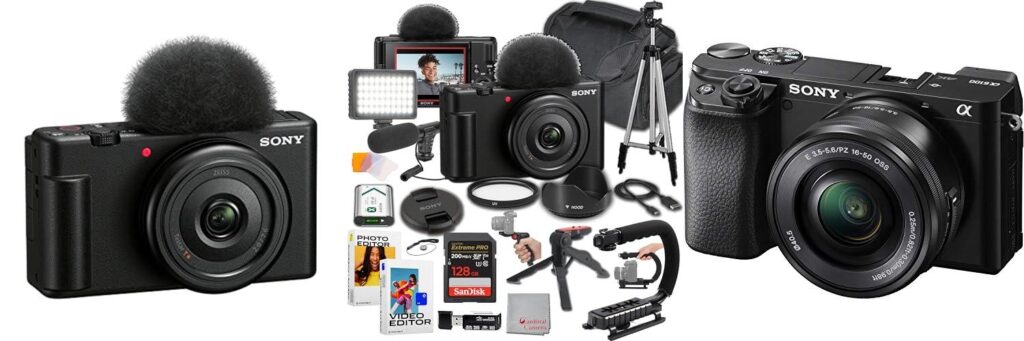 Beginner Sony Camera combined image