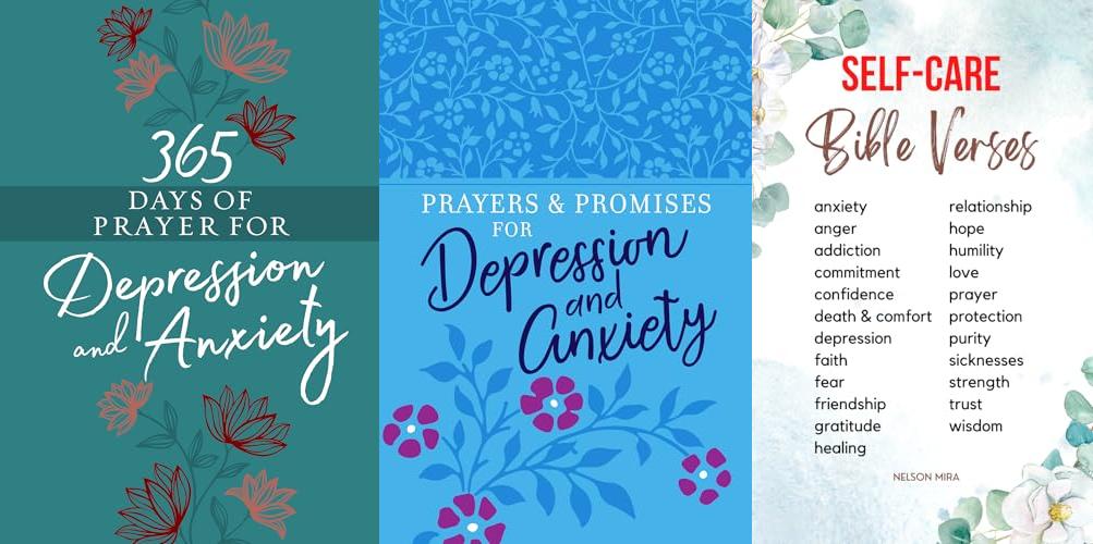 Bible Verses For Depression combined image