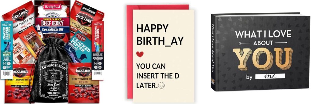 Birthday Gifts For Husband combined image