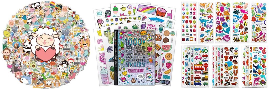 By Stickers combined image