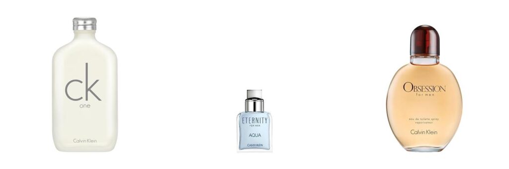 Calvin Klein Cologne combined image