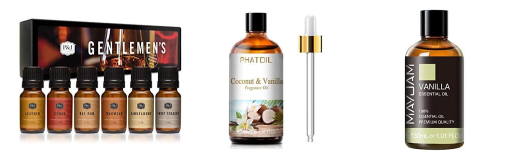 Candle Fragrance combined image
