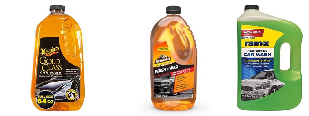 Top 5 Car Wash Shampoos: Your Best Clean Guide 2 Car Cleaning Shampoo combined image
