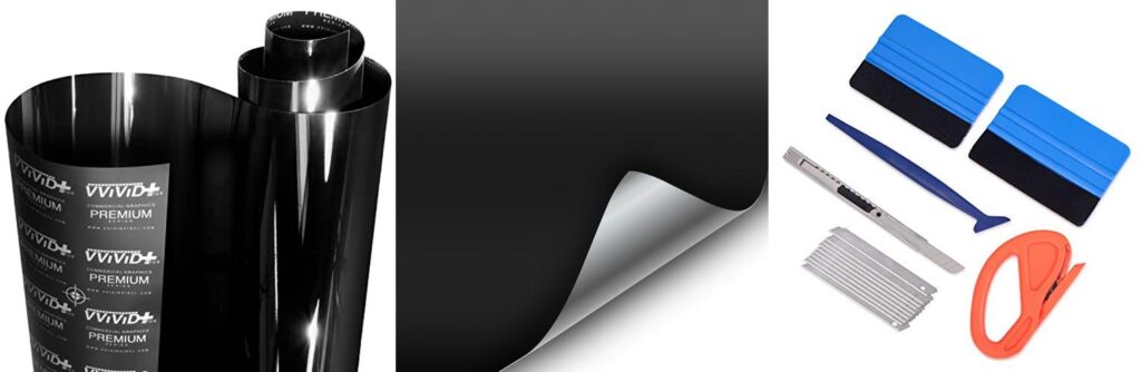 Car Wrap Vinyl combined image