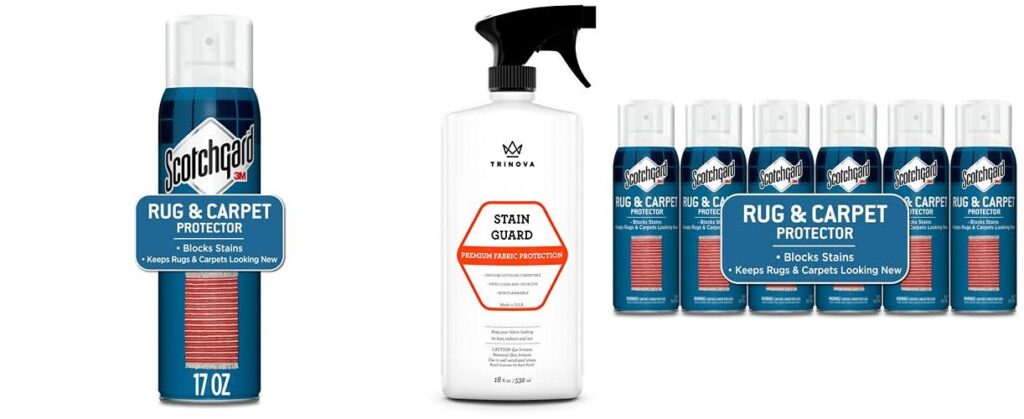 Carpet Protector Spray combined image