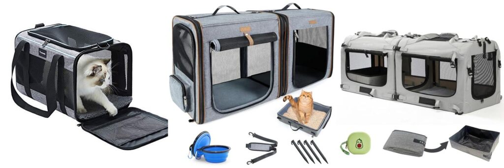 Cat Carrier For Car combined image