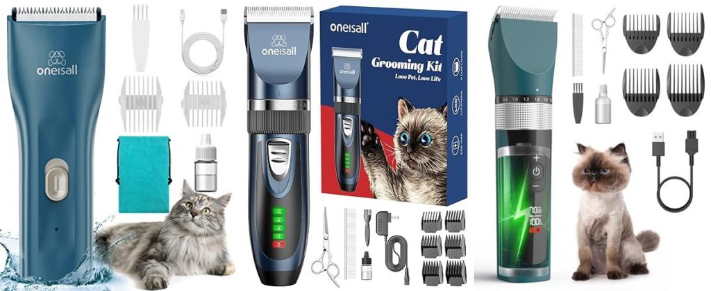 Cat Hair Trimmer combined image
