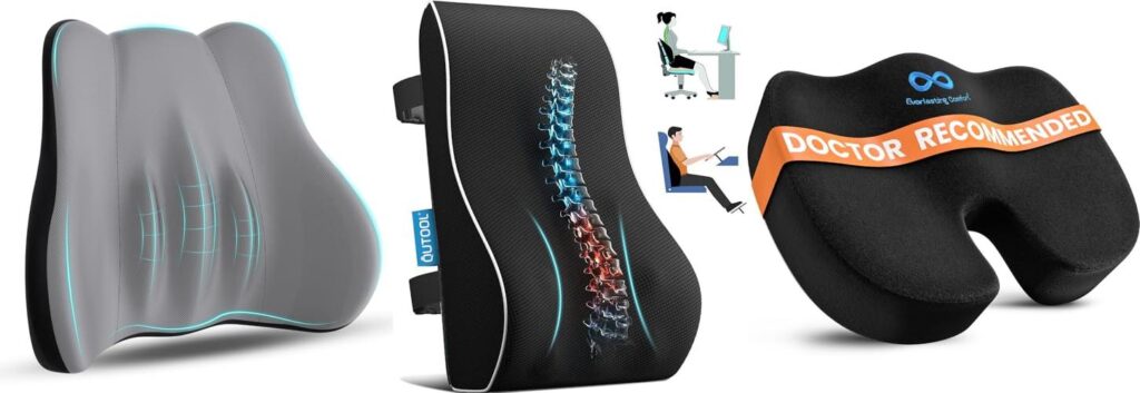 Chair Lower Back Pain combined image