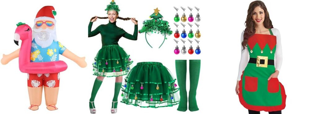 Christmas Costumes combined image