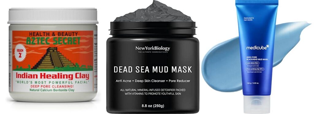 Clay Mask For Pores combined image