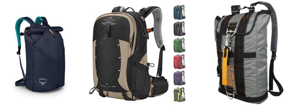 Climbing Backpack combined image