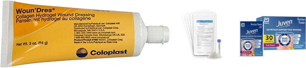 Collagen For Wound Healing combined image