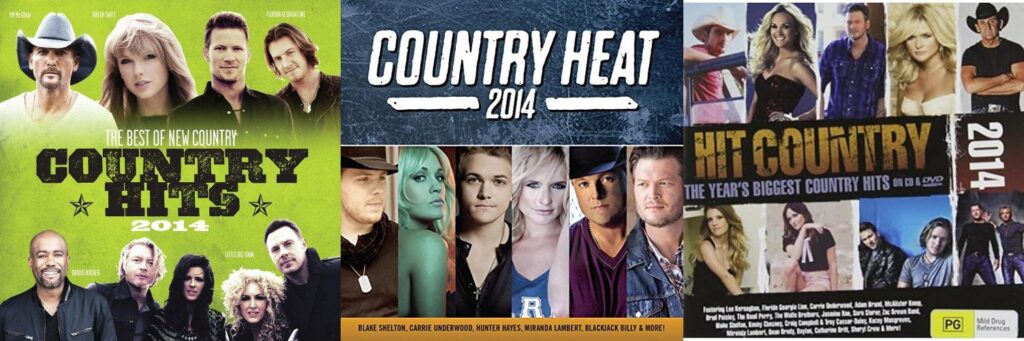 Country Hits 2014 combined image