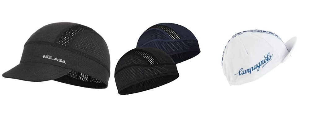 Cycling Caps combined image