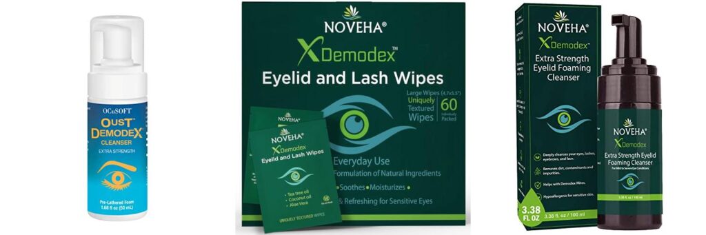 Demodex Eye Treatment combined image