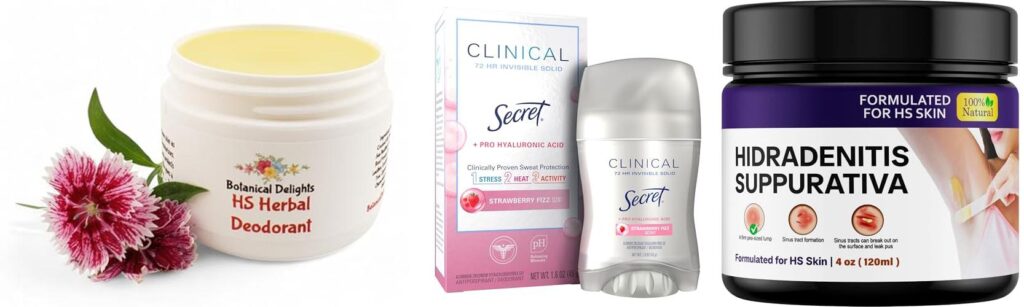 Deodorant For Hidradenitis Suppurativa combined image