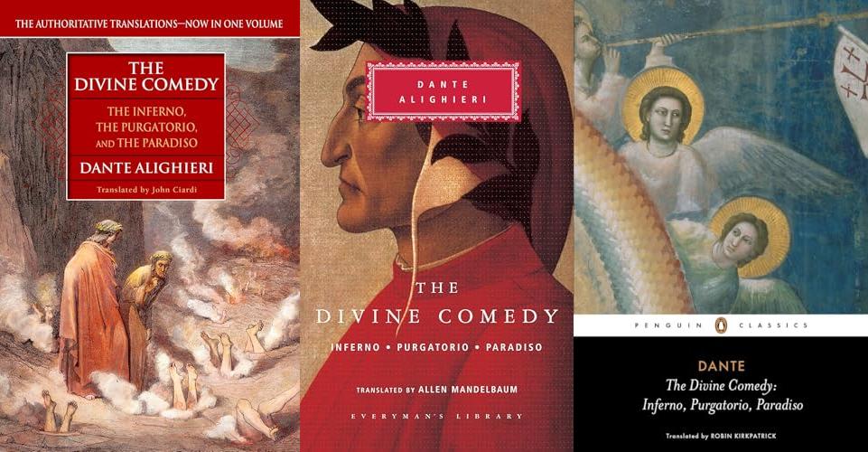 Divine Comedy Translation combined image