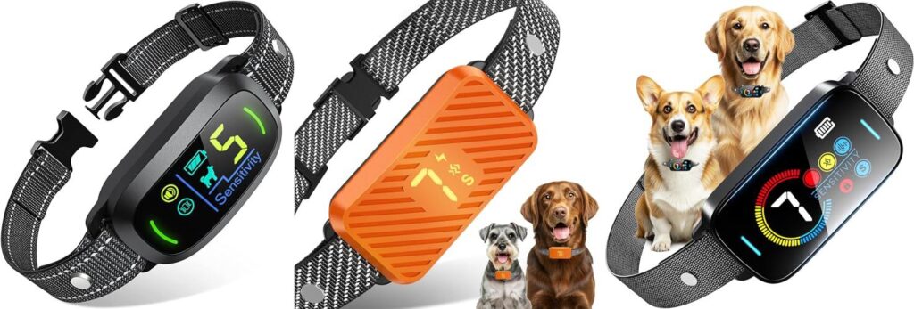 Dog Bark Collars combined image