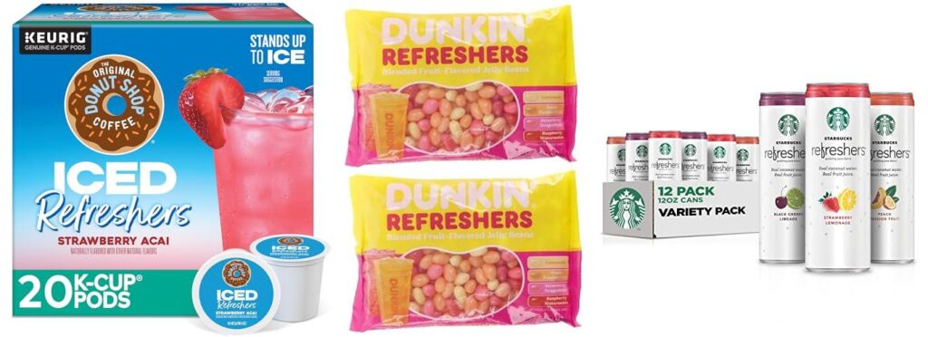 Best Dunkin Refresher - Top 5 Picks & Review 2 Dunkin Refresher combined image