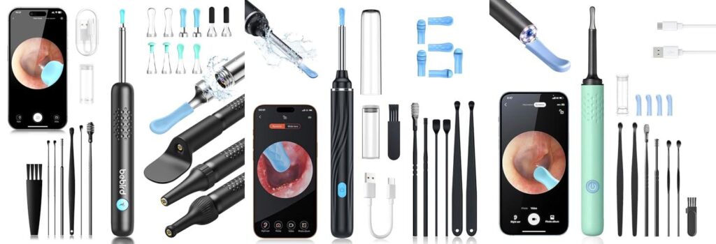 Ear Blackhead Removal Videos combined image