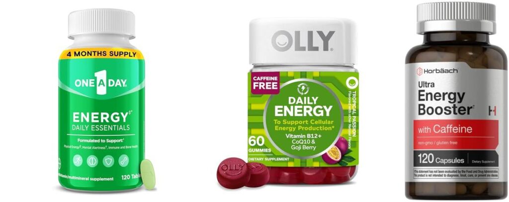 Energy Pills For Women combined image